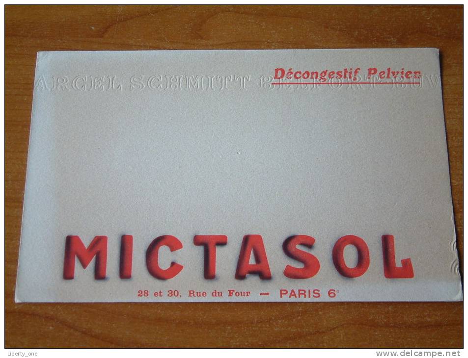 MICTASOL / PARIS ( 6e ) - ( Details Zie Foto ) ! - Chemist's