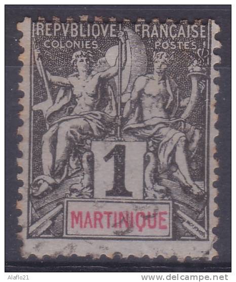 £5 -  MARTINIQUE - N° 31 - OBLITERE -2 - Sonstige & Ohne Zuordnung