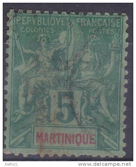 £5 -  MARTINIQUE - N° 34 - OBLITERE -3 - Andere & Zonder Classificatie