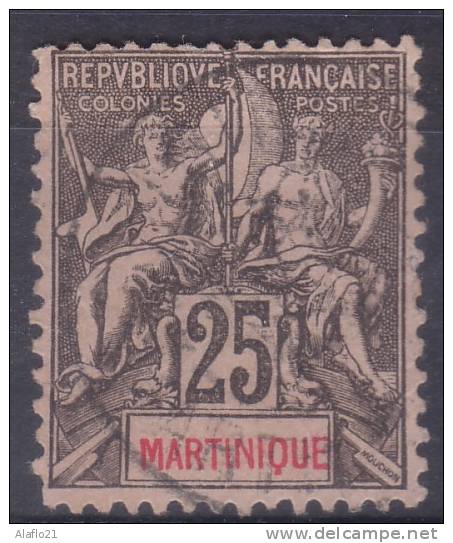 £5 -  MARTINIQUE - N° 38 - OBLITERE -2 - Otros & Sin Clasificación