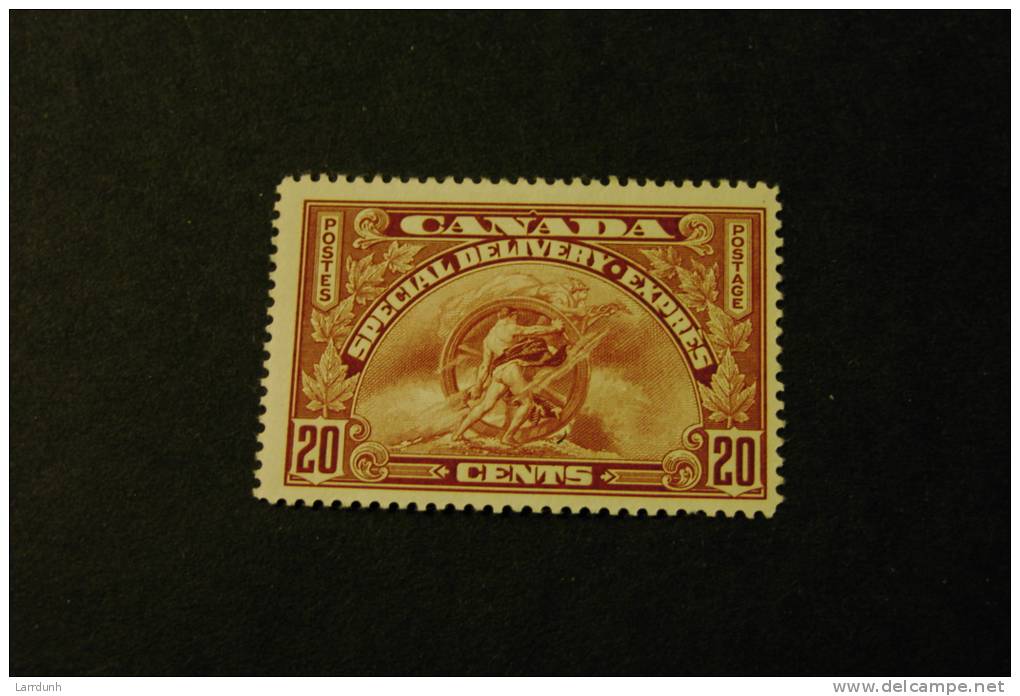 Canada E6 Unused LH Special Delivery Allegory Of Progress 1935 A04s - Special Delivery