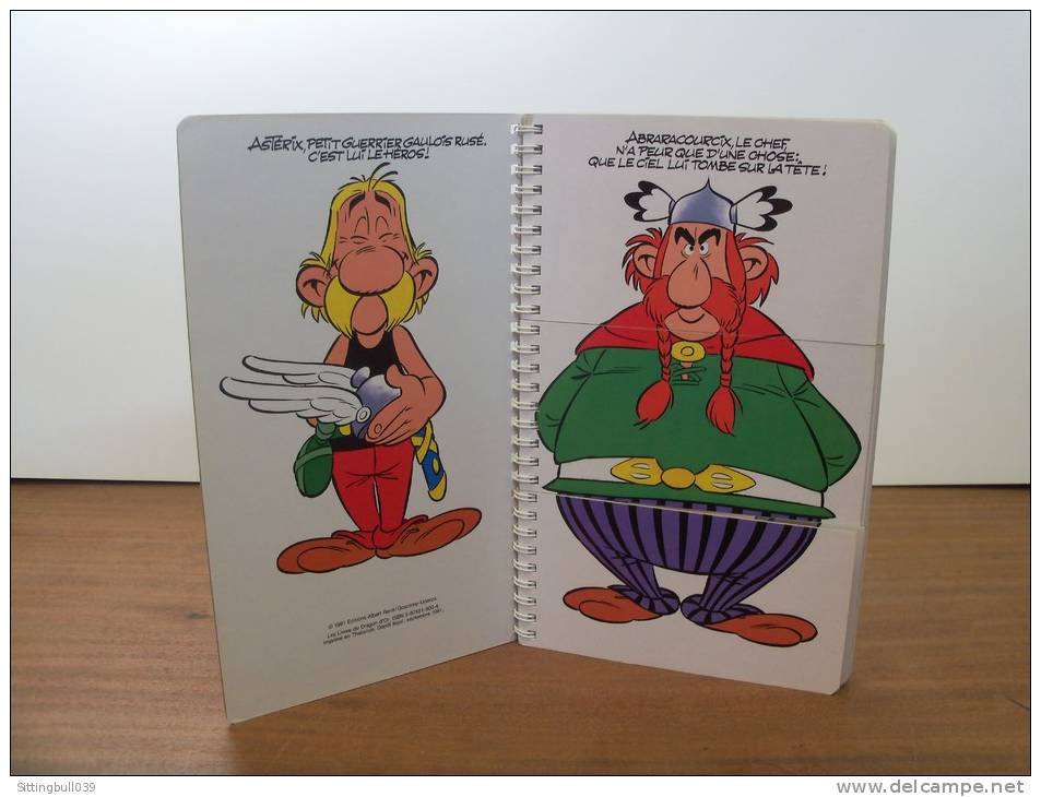 Astérix. LE MONDE FOU FOU FOU D'Astérix. Livre-Jeux éducatif... Mais Pour Collectionneurs !. Livres Du Dragon D'Or 1991. - Asterix