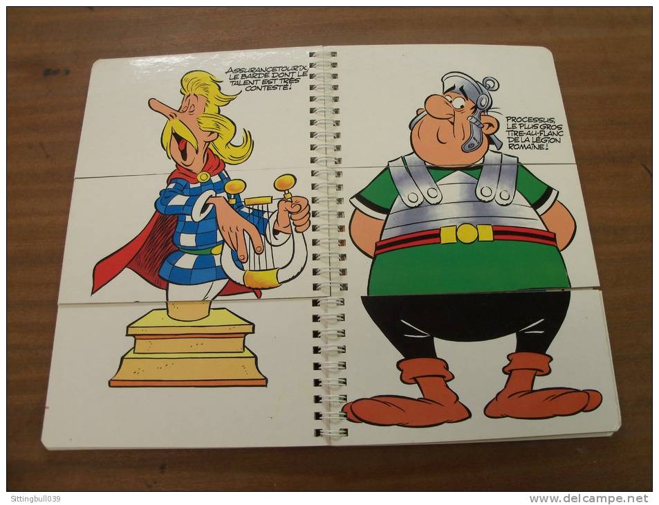 Astérix. LE MONDE FOU FOU FOU d'Astérix. Livre-Jeux éducatif... mais pour Collectionneurs !. Livres du Dragon d'Or 1991.