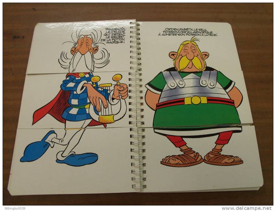 Astérix. LE MONDE FOU FOU FOU d'Astérix. Livre-Jeux éducatif... mais pour Collectionneurs !. Livres du Dragon d'Or 1991.