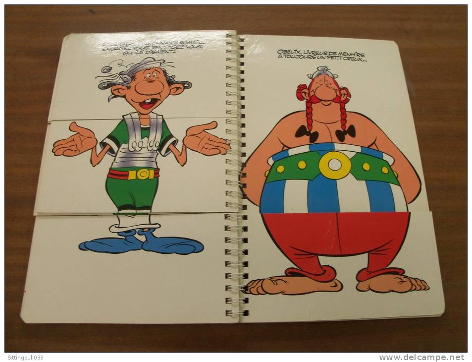 Astérix. LE MONDE FOU FOU FOU d'Astérix. Livre-Jeux éducatif... mais pour Collectionneurs !. Livres du Dragon d'Or 1991.