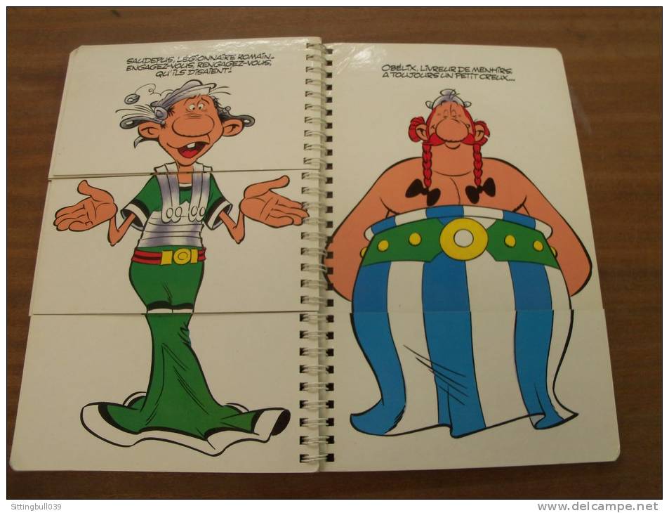 Astérix. LE MONDE FOU FOU FOU d'Astérix. Livre-Jeux éducatif... mais pour Collectionneurs !. Livres du Dragon d'Or 1991.