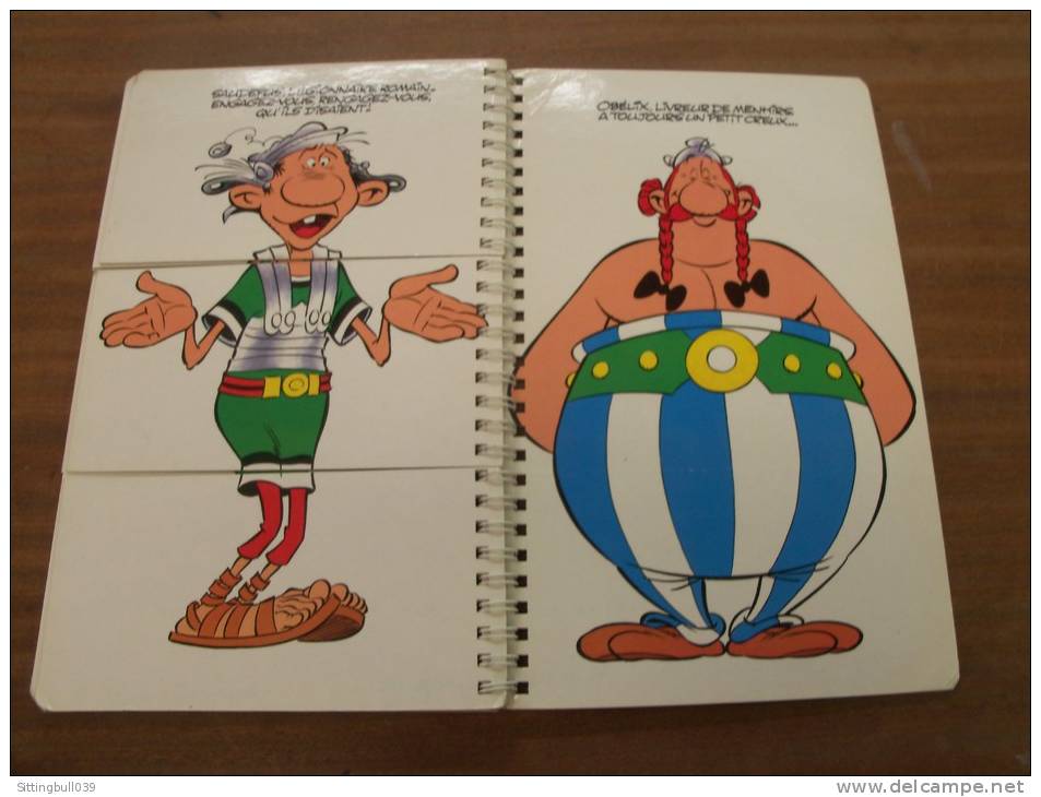 Astérix. LE MONDE FOU FOU FOU d'Astérix. Livre-Jeux éducatif... mais pour Collectionneurs !. Livres du Dragon d'Or 1991.