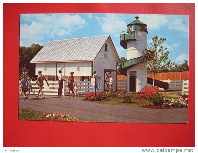 - Pennsylvania > Lancaster --- Dutch Wonderland --Slide Ride    -----Early Chrome      --  ======= Ref 266 - Lancaster