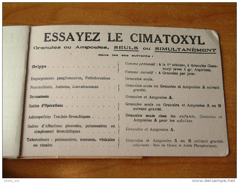 Le CARNET De BUVARDS Du CIMATOXYL LANGLOIS / Lab. LANGLOIS  PARIS ( 7e ) - ( Details Zie Foto ) ! - Drogisterij En Apotheek