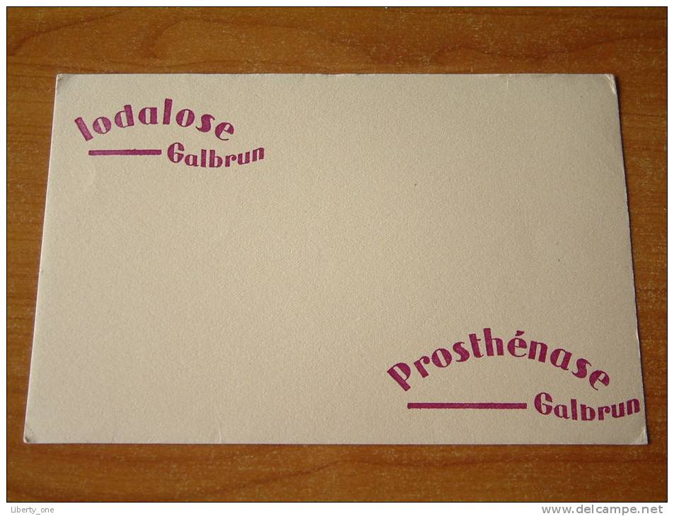 LODALOSE Galbrun / PROSTHéNASE Galbrun ( Details Zie Foto ) ! - Produits Pharmaceutiques
