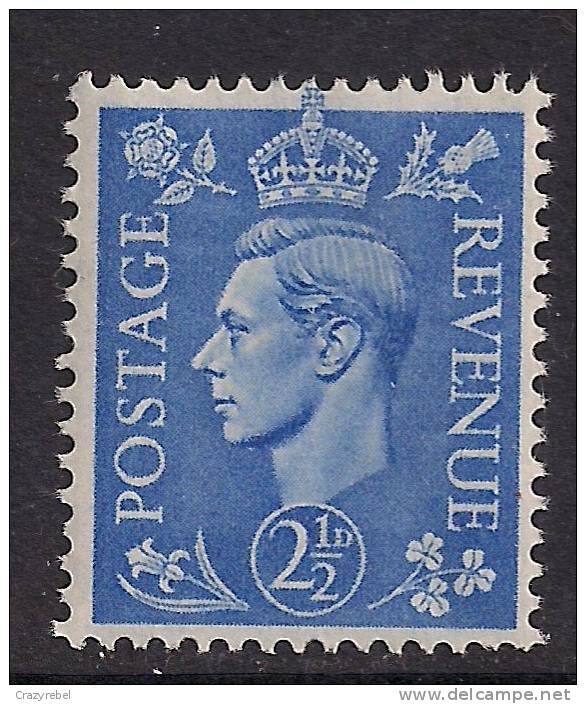 GB 1941 KGV1  2 1/2d BLUE MM STAMP SG489 (F147) - Unused Stamps