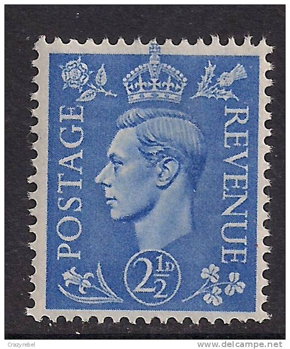 GB 1941 KGV1  2 1/2d BLUE MM STAMP SG489 (F147) - Neufs