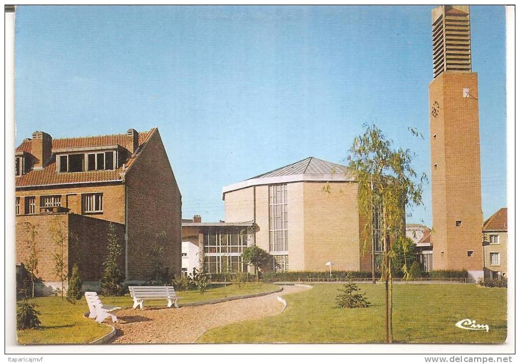 J :  Nord  : BOUCHAIN : église  St  Quentin - Bouchain