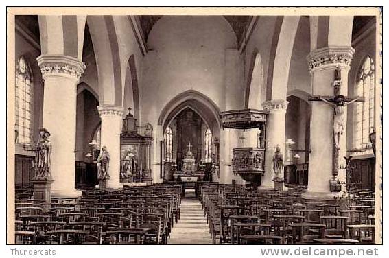 ALVERINGEM BINNENZICHT DER KERK  ** ALVERINGHEM - Alveringem