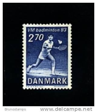 DENMARK/DANMARK - 1983  BADMINTON  WORLD CHAMPIONSHIP  MINT NH - Unused Stamps