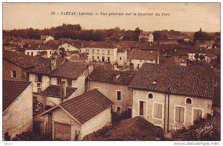 TARTAS - Vue Générale Sur Le Quartier Du Port - Tartas