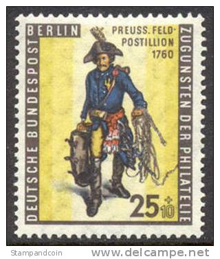 Germany Berlin 9NB13 Mint Hinged Semi-Postal From 1955 - Ungebraucht