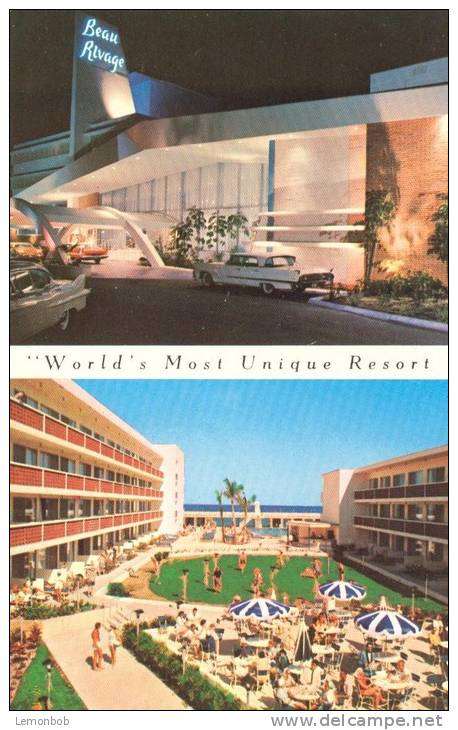 USA – United States – Beau Rivage, Resort Motel, Bal Harbour, Miami Beach, Florida, Unused Postcard [P5983] - Miami Beach