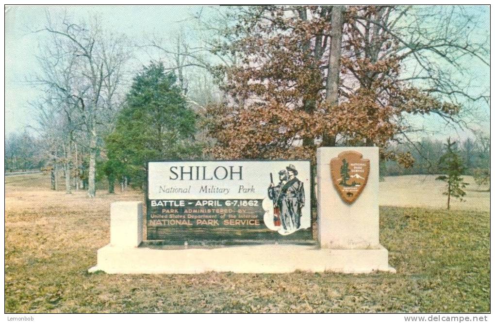 USA – United States – Entrance, Shiloh National Military Park, Shiloh, Tennessee, Unused Postcard [P5987] - Sonstige & Ohne Zuordnung