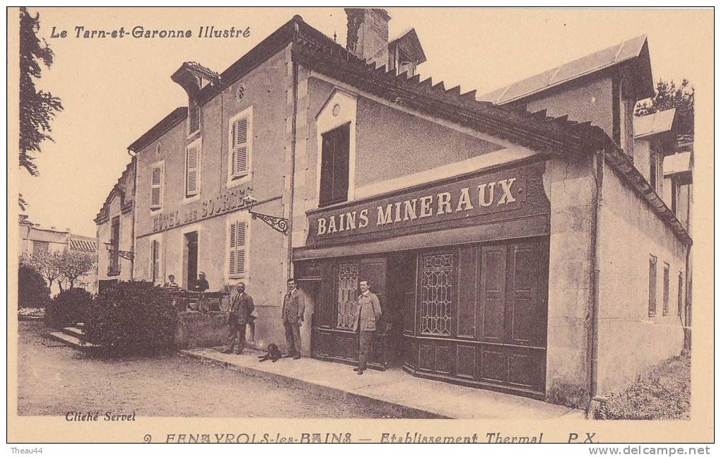 ¤¤  -  9   -   FENAYROLS-les-BAINS   -  Etablissement Thermal   -   Hôtel Des Sources    -  ¤¤ - Autres & Non Classés