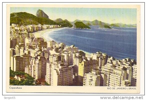 BRASIL-RIO DE JANEIRO -COPACABANA-not Traveled - Copacabana