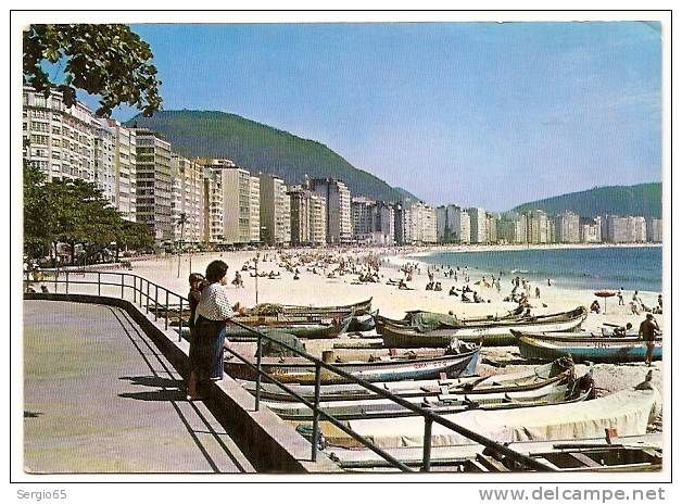 BRASIL-RIO DE JANEIRO -COPACABANA-not Traveled - Copacabana