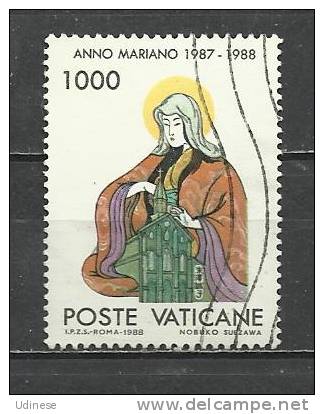 VATICAN 1988 - MARIA YEAR 1000  - USED OBLITERE GESTEMPELT - Oblitérés
