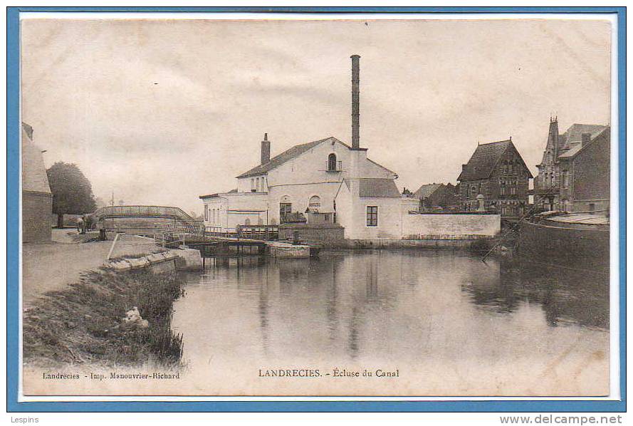 59 - LANDRECIES --  Ecluse Du Canal - Lambersart