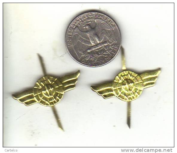 Romania - Socialist Republic - Military Badges - Pair  - Radar - Luchtmacht