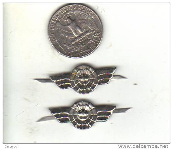 Romania - Socialist Republic - Military Badges - Pair  - Radar ( 2) - Airforce