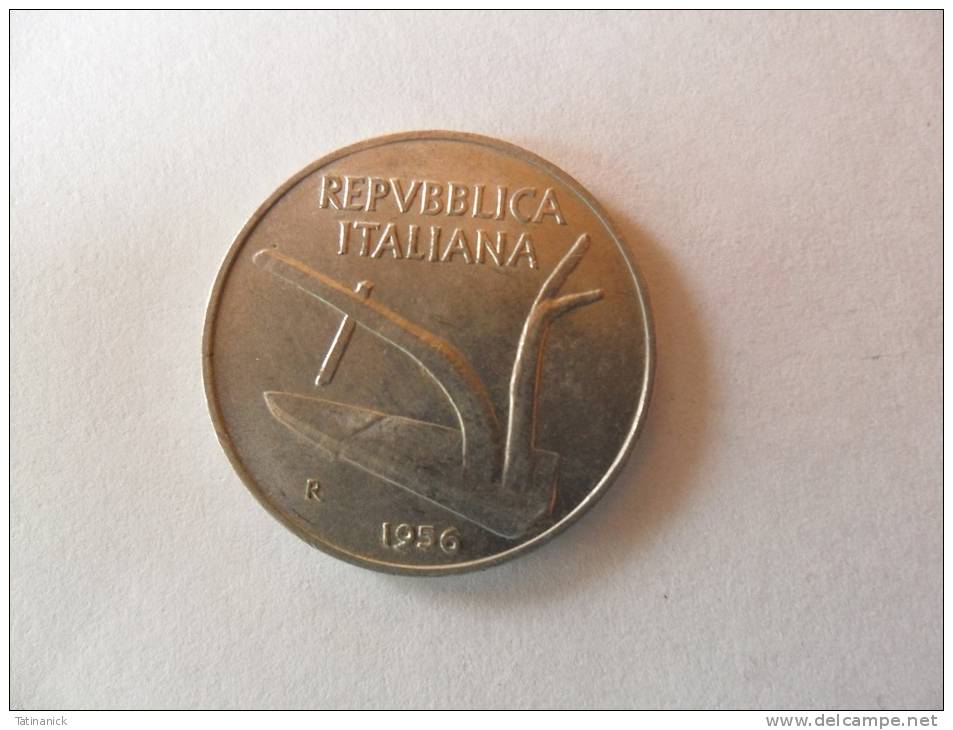 10 Lires 1956 - 10 Lire