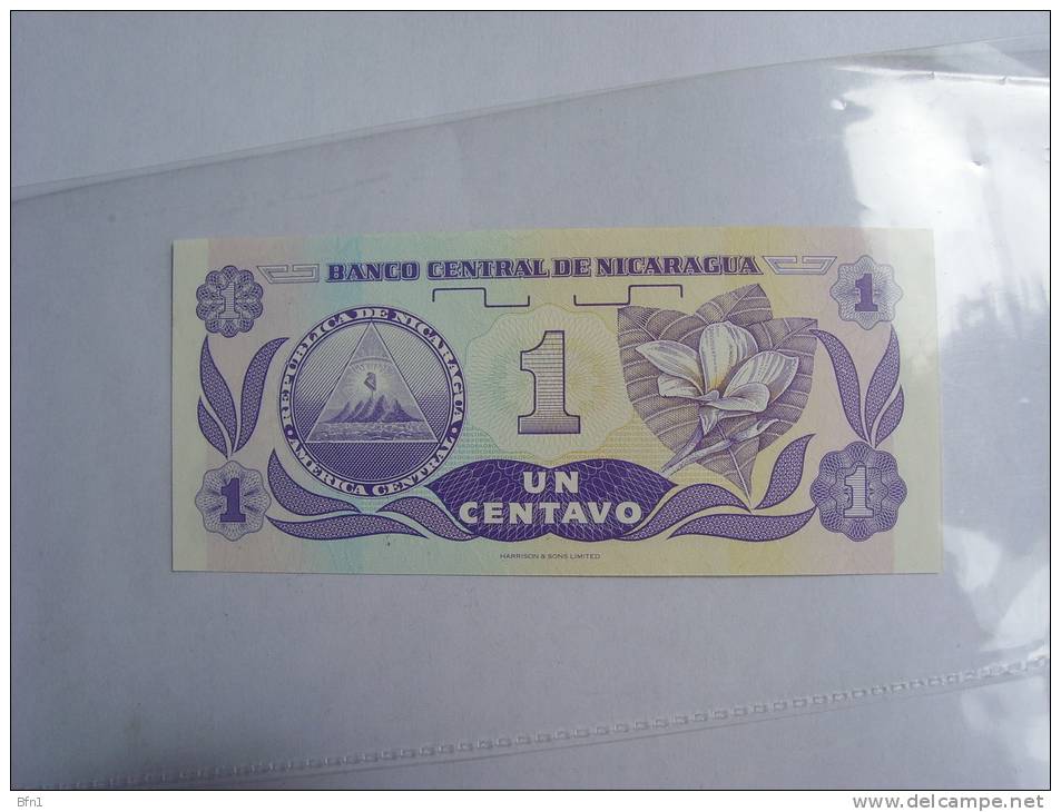NICARAGUA-1 CENTAVO -- COMME NEUF - Nicaragua