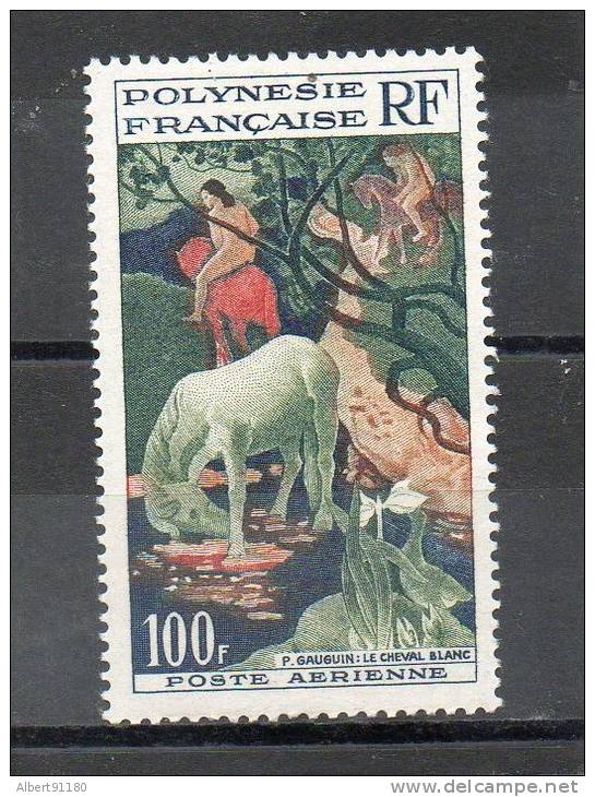 POLYNESIE P Aérienne 100f Multicolore 1958 N°3 - Gebraucht