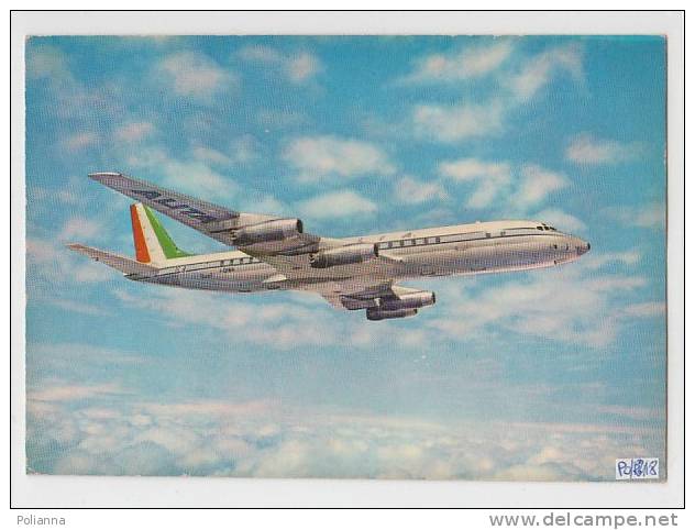 PO2118# AVIAZIONE - AEREO - AIRBUS ALITALIA DOUGLAS SUPER DC-8  VG 1962 - 1946-....: Era Moderna