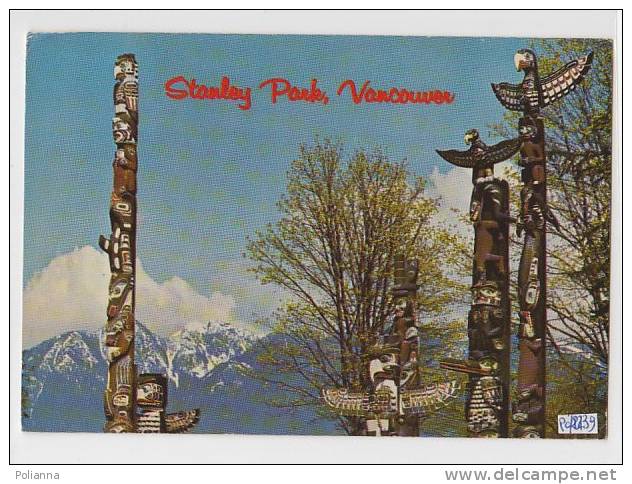PO2139# CANADA - VANCOUVER - TOTEMS IN STANLEY PARK  VG 1987 - Vancouver