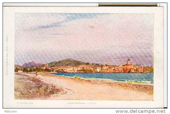 Lessieux  Illustrateur - Ref 38- Saint Raphael - St Raphael   - Carte Bon Etat - - Lessieux