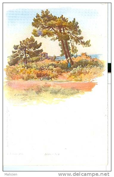 Lessieux  Illustrateur - Ref 19- Agay   -carte Bon Etat - - Lessieux