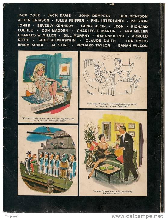 RARE 1963 The PLAYBOY Cartoon Album / Excellent 1st Edition - 192 Pages - Introduction From HUGH M. HEFNER - Pour Hommes