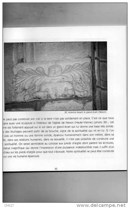 SOLIGNAC PRES DE  LIMOGES  L ABBATIALE ET LE SYMBOLISME DES SCULPTURES ET CHAPITEAUX EDIT AG A LIMOGES EN 1993 - Limousin