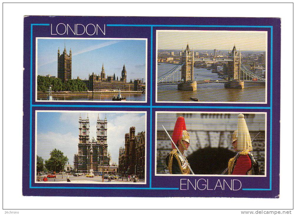 Royaume Uni: London, Houses Of Parliament, Tower Bridge, Westminster Abbey, Guards (11-1116) - Other & Unclassified