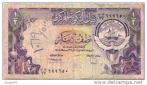 HALF DINAR - 1992 - Kuwait