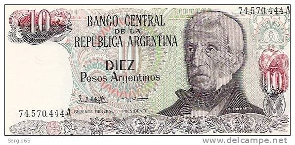 10 PESOS - Argentinië