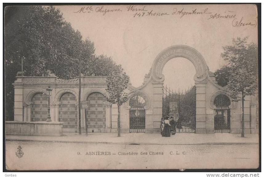 France - Asnieres - Cimetiere Des Chiens - Arnières