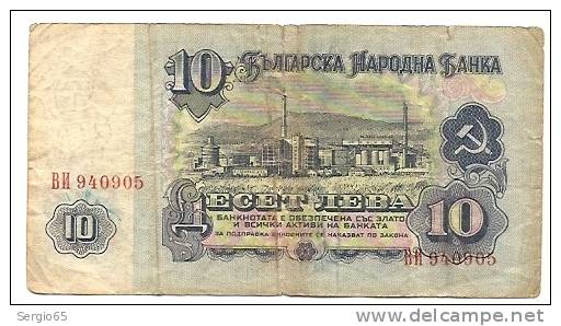 10 LEV - 1962 - Bulgarie