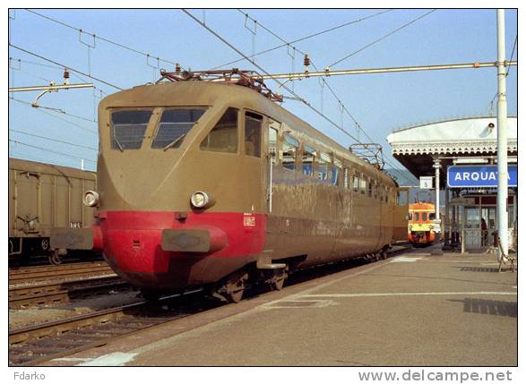 23 Treno ALe 790.031 Fiat-Marelli Arquata Scrivia (AL) Rairoad Trein Railways Treni Steam Chemin De Fer - Trains