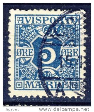 ##Denmark 1907-17. Postage Due. Michel 2X. Cancelled(o) - Postage Due