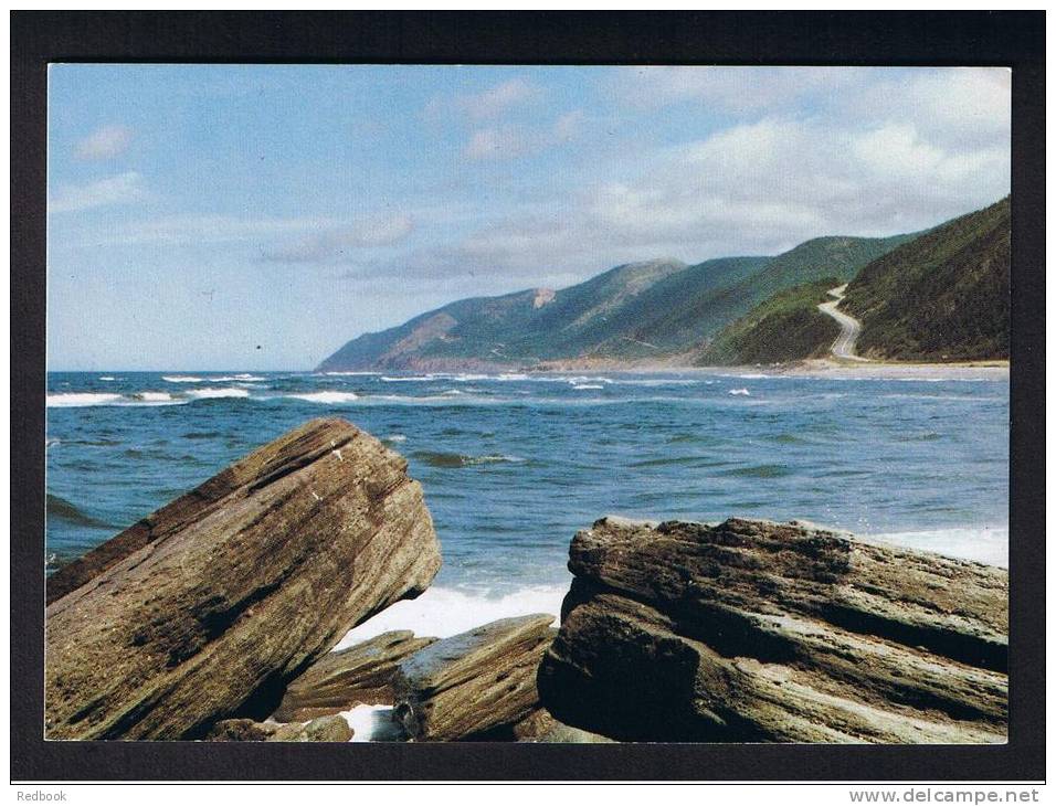RB 765 - Nova Scotia Canada Postcard - Rocky Shores &amp; Beaches Cap Rouge On Cabot Trail Cape Breton - Cape Breton