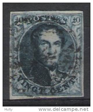 Belgie OCB 4 (0) - 1849-1850 Medaillons (3/5)