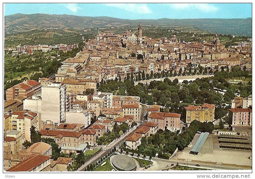 MACERATA - PANORAMA VISTO DALL'AEREO - VG 1977 - Ascoli Piceno