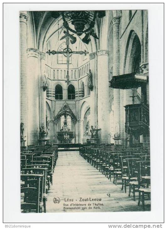 Zoutleeuw - Zout-Leeuw - Léau - Vue D´intérieure De L´église - Binnenzicht Van De Kerk - Zoutleeuw